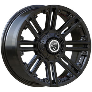 Wolfrace Explorer Amazon Alloy Wheels In Matt Black/Black Rivets Set Of 4