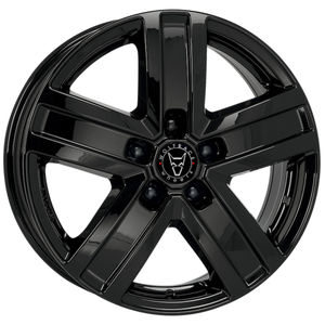 Wolfrace Wheels Transporter Alloy Wheels In Diamond Black Set Of 4