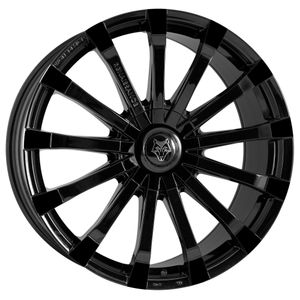 Wolf Design Renaissance Alloy Wheels in Black Gloss Set of 4