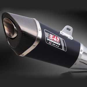 Yoshimura R-11 Slip On - Black Metal Magic Silencer / Carbon End Cap