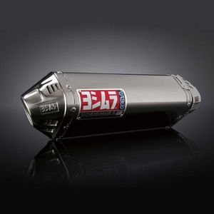 Yoshimura TRC Tri-Oval Slip On - Stainless Silencer / Stainless End Cap