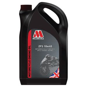 Millers Oils ZFS 10W-40 Fully Synthetic Motorcycle Engine Oil