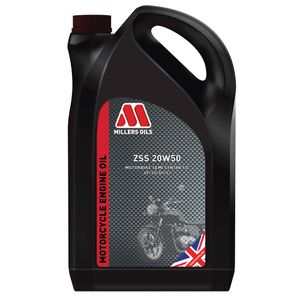 Millers Oils ZSS 20W-50 Semi Synthetic Motorcycle Engine Oil