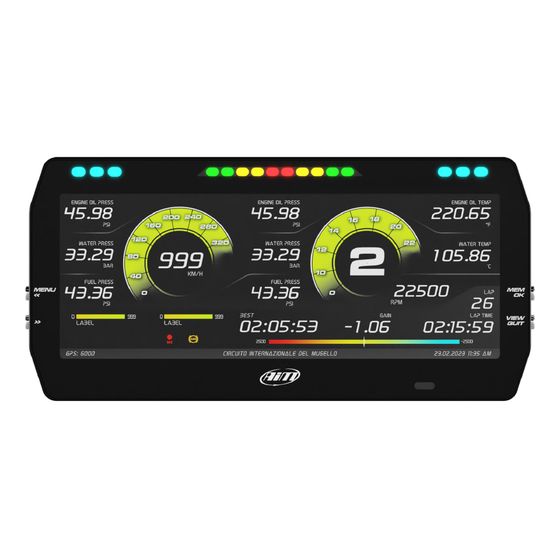 Buy AIM Motorsport MXT 1.3 Dash Logger (10