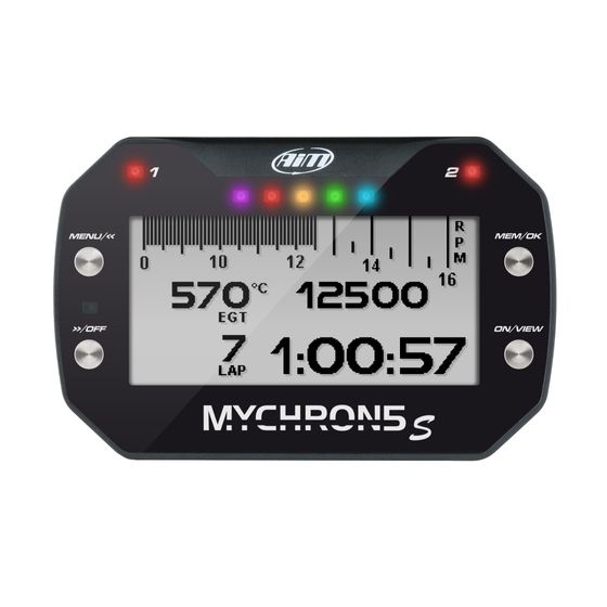 Buy AIM MyChron5 S Dash Logger / Kart Lap Timer With GPS | Demon