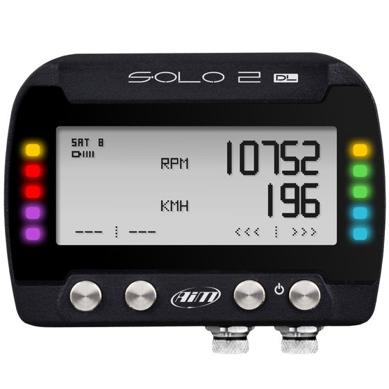 Buy AIM Solo 2 DL GPS Lap Timer With ECU Input | Demon Tweeks