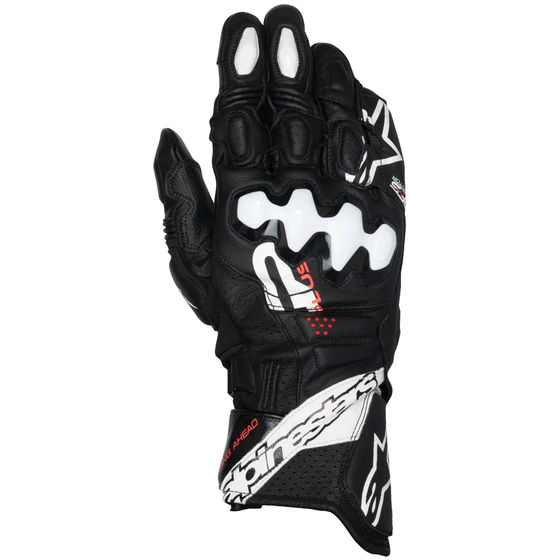 Gloves Black Leather Gloves Gp Pro V3 Alpinestars GP Plus R V3