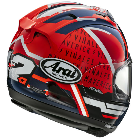 Buy Arai RX-7V EVO Maverick Vinales Replica Motorcycle Helmet