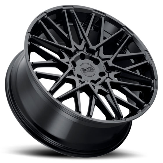 【Rinco】 Buy Black Rhino Morocco Alloy Wheels In Gloss Black Set Of 4