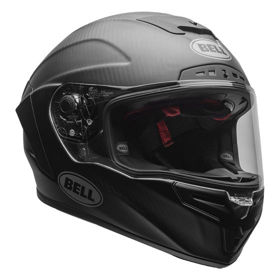 Buy Bell Race Star Flex DLX Plain Motorcycle Helmet | Demon Tweeks