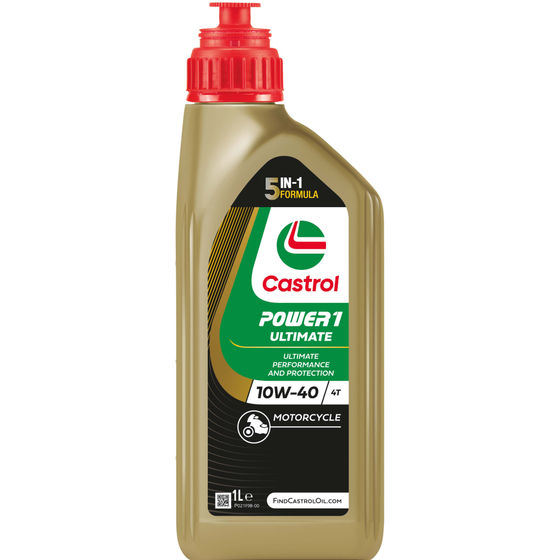 Buy Castrol Power 1 Ultimate 10W-40 4T Motorcycle Engine Oil