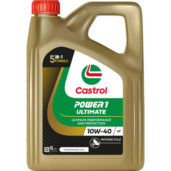 Buy Castrol Power 1 Ultimate 10W-40 4T Motorcycle Engine Oil