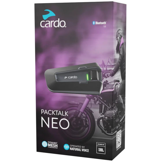 Cardo Packtalk NEO Bluetoothインカム Buy Cardo Packtalk Neo Bluetooth Intercom System | Demon Tweeks