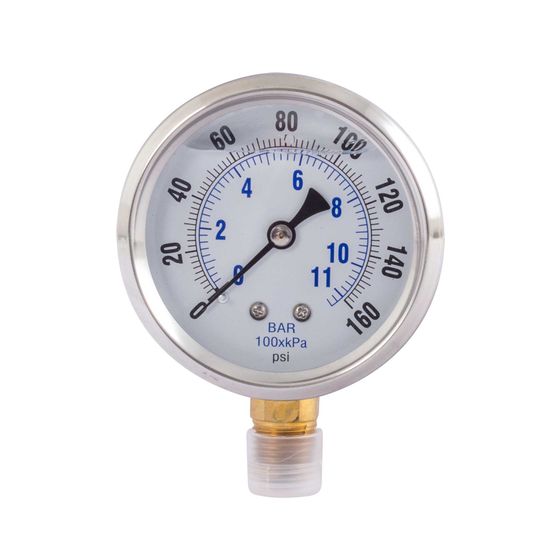 Canton 24-500 Accusump Gauge 0-160psi Liquid Filled Canton 24-500 Accusump Gauge 0-160psi Liquid Filled
