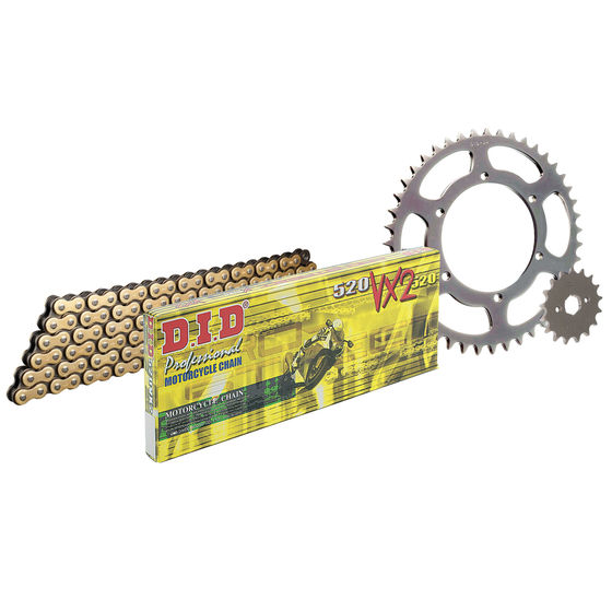 Buy DID Motorcycle Upgrade Chain & Sprocket Kit - 1538.15/478.45