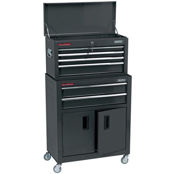 Buy Draper 6 Drawer Combined Roller Cabinet And Tool Chest - 19572