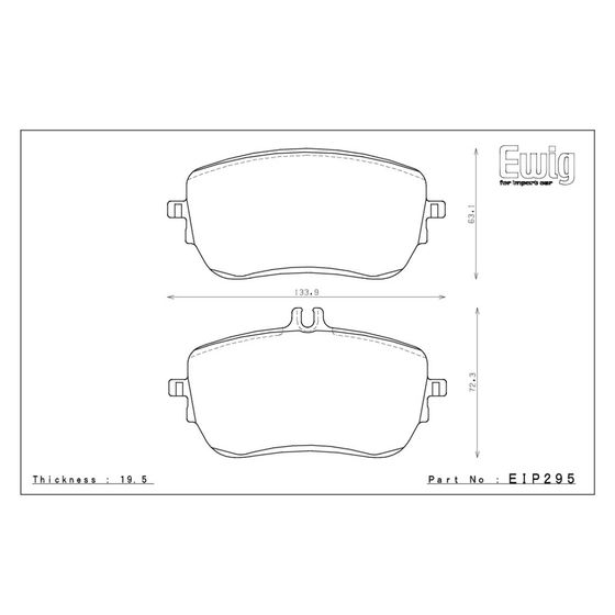 Buy Endless MX72 Brake Pads - EIP295MX72 | Demon Tweeks