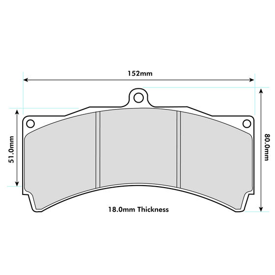 Buy Pagid RSL29 Brake Pads To Fit AP Racing CP5555/CP5060 Calipers