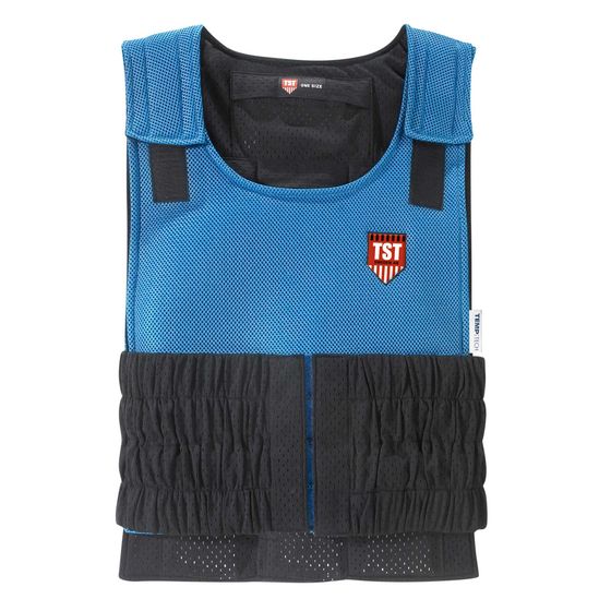 新品未使用 ICE BLOW VEST CORDURA Booster X Unisex Watersport Side Zip Vest - Blue