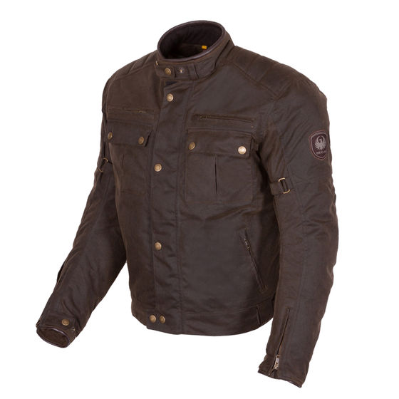 Buy Merlin Barton II Wax Textile Motorcycle Jacket | Demon Tweeks