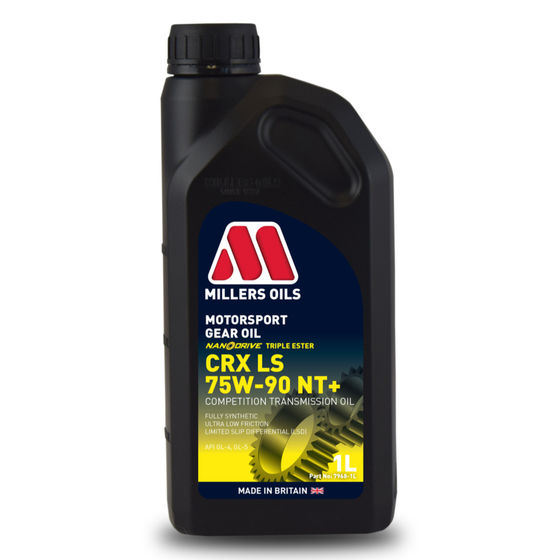 Buy Millers Oils CRX LS NT+ Nanodrive 75W90 Synthetic Limited Slip