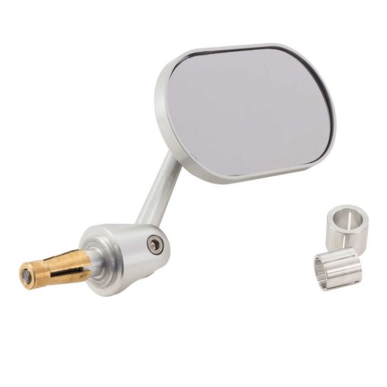 Buy Oberon Oblong Adjustable Bar End Mirror 12 19mm MIA 0814S Demon Tweeks