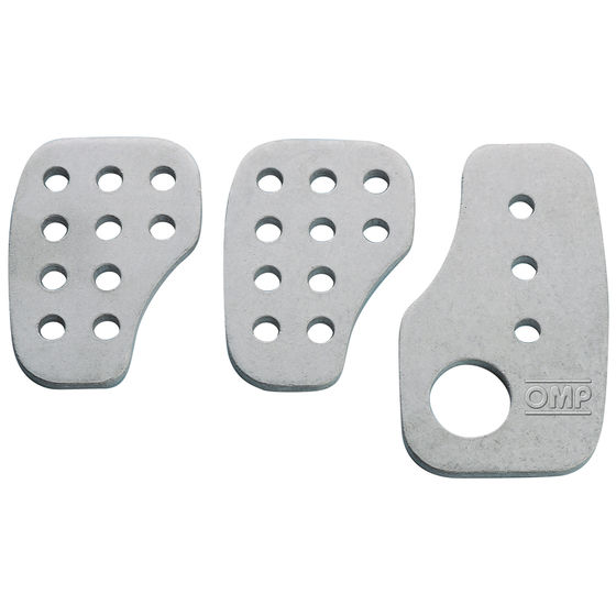 Buy OMP Aluminium Pre-Curved Pedal Extensions - OA0-1030 | Demon
