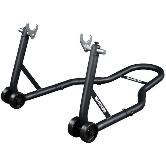 Buy Oxford Big Black Bike Rear Paddock Stand - SP821 | Demon Tweeks