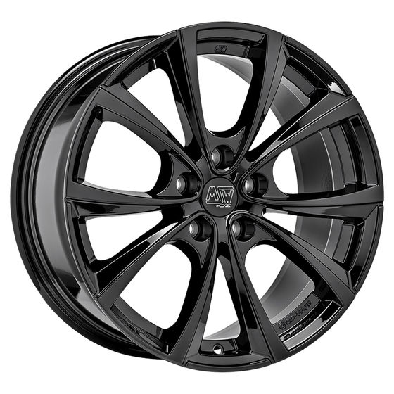 Buy MSW 27T Alloy Wheels In Gloss Black Set Of 4 | Demon Tweeks