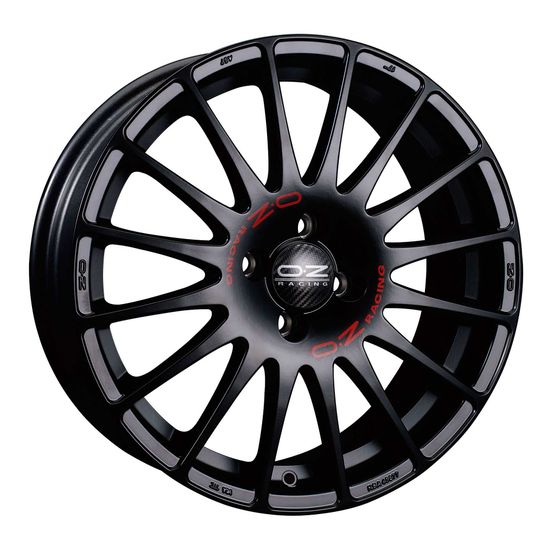 Buy OZ Racing Superturismo GT Alloy Wheels in Matt Black Red