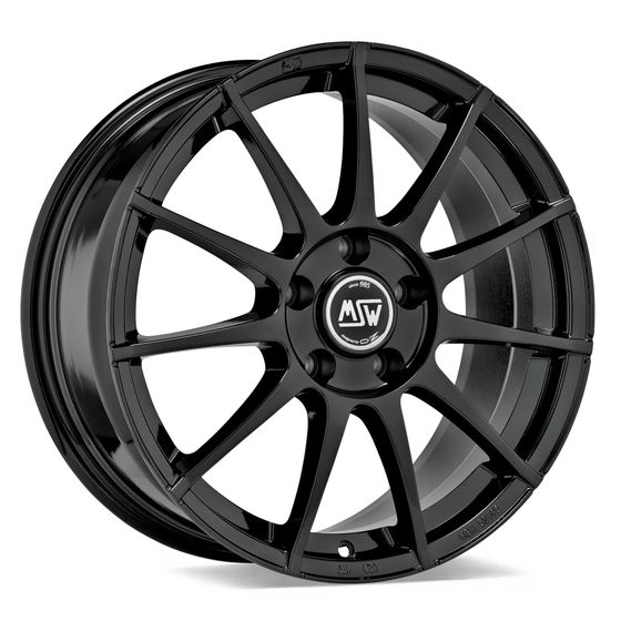 Buy MSW 85 Alloy Wheels In Gloss Black Set Of 4 | Demon Tweeks