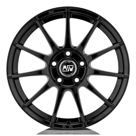 Buy MSW 85 Alloy Wheels In Gloss Black Set Of 4 | Demon Tweeks