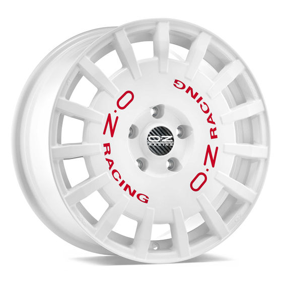 Buy OZ Racing Rally Racing Alloy Wheels In Race White Red Buy OZ Racing Rally Racing Alloy Wheels In Race White Red