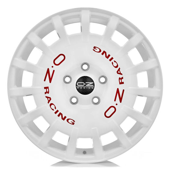 Buy OZ Racing Rally Racing Alloy Wheels In Race White Red