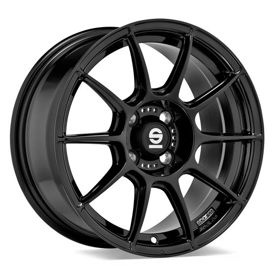Buy Sparco Wheels FF1 Alloy Wheels In Gloss Black Set Of 4 | Demon