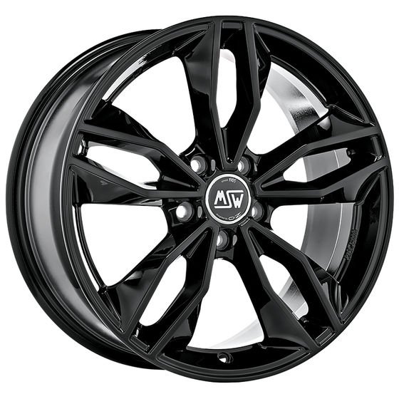 Buy MSW 71 Alloy Wheels In Gloss Black Set Of 4 | Demon Tweeks