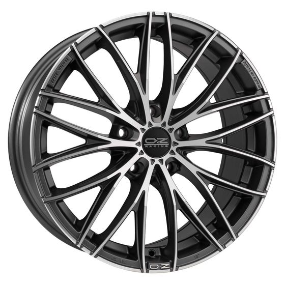 【M　3/4】OZ RACING ITALIA150 Buy OZ Racing Italia 150 Alloy Wheels in Matt Dark Graphite