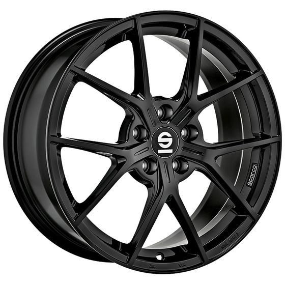 Buy Sparco Wheels Podio Alloy Wheels In Gloss Black Set Of