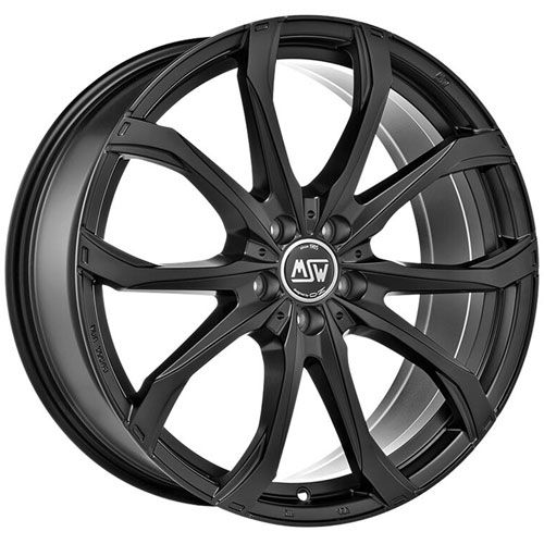 Buy MSW 48 Alloy Wheels In Matt Black Set Of 4 | Demon Tweeks