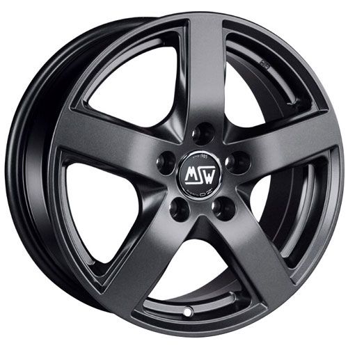 Buy MSW 55 Alloy Wheels in Matt Dark Grey Set of 4 | Demon Tweeks