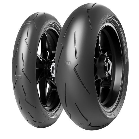 Buy Pirelli Supercorsa SP V4 Motorcycle Tyre Package | Demon Tweeks