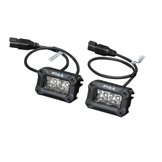 Buy PIAA 2000 Series LED Spot Light Pod Kit - DKCL203 | Demon Tweeks