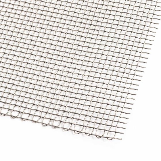 Stainless steel grill mesh outlet