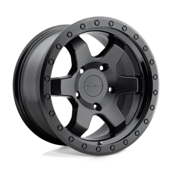 Buy Rotiform SIX-OR Alloy Wheels In Matt Black Set Of 4 | Demon Tweeks