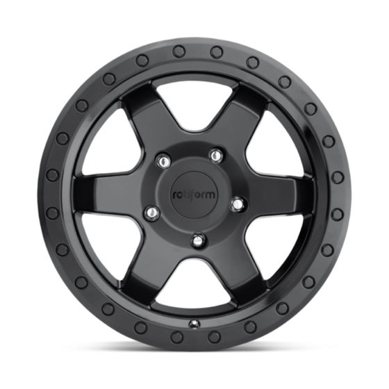 Buy Rotiform SIX-OR Alloy Wheels In Matt Black Set Of 4 | Demon Tweeks