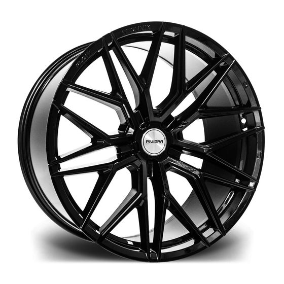 Buy Riviera RF101 Alloy Wheels In Gloss Black Set Of 4 | Demon Tweeks