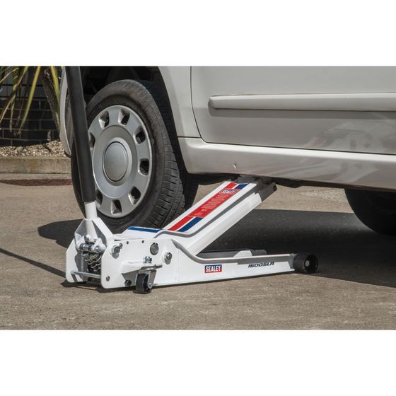 Buy Sealey 1.5 Tonne Low Profile Trolley Jack with Rocket Lift