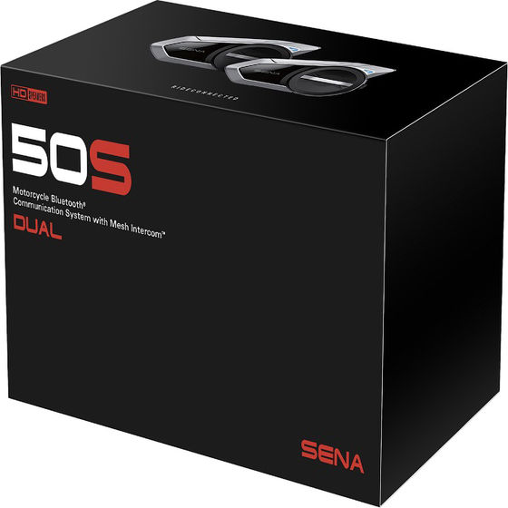 Buy Sena 50S-10 Motorcycle Bluetooth Mesh Communication System