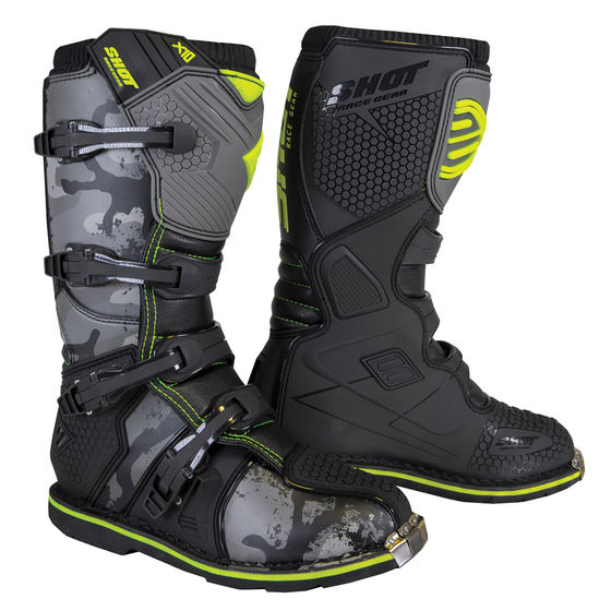 Shot motocross boots top
