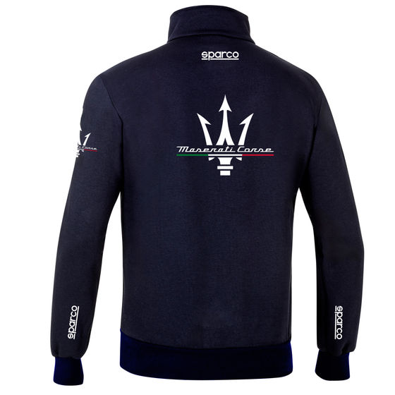 Buy Sparco Maserati Corse Full Zip Sweatshirt | Demon Tweeks